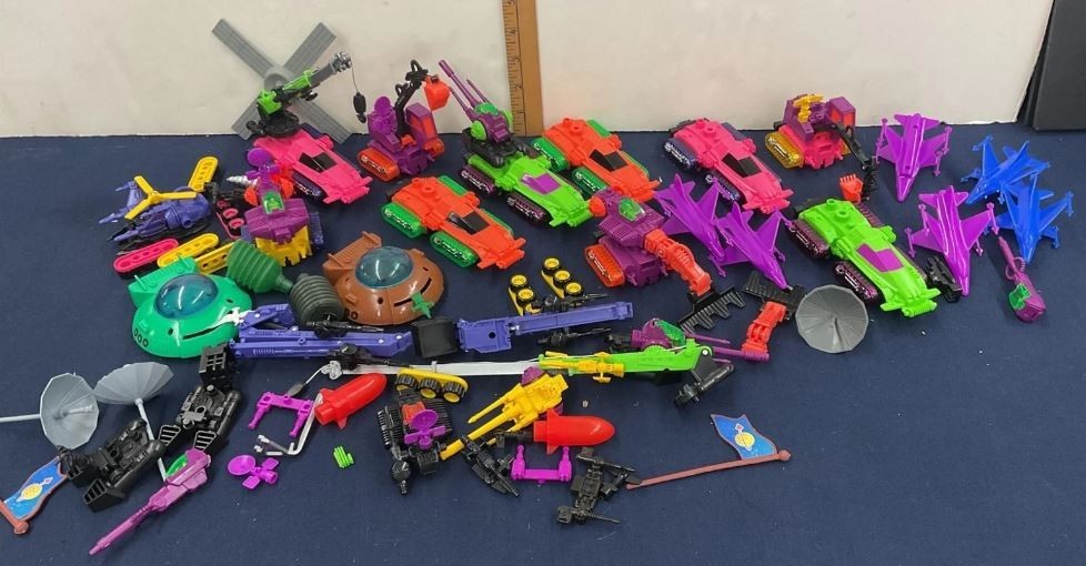 1980's Multimac Galaxy Series Silverlit Toys Mix Lot: Cannon Drill