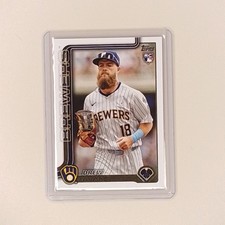 2025 Topps Update Series - Drew Avans #US92 (RC) Milwaukee Brewers Baseball Card
