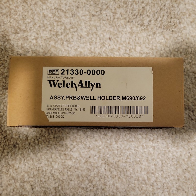 WelchAllyn ref 21330-0000 Spare Probe&Well Holder,M690/692
