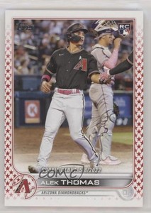 2022 Topps Update Debut Independence Day /76 Alek Thomas #US282 Rookie RC