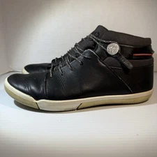 Plae ABRA WP M8.5/W10 Men's Women's Waterproof  Black High Top Sneakers Shoes