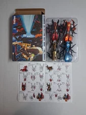 4 Transformer Action Figures Insect Edition