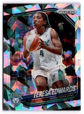 2025 Panini Prizm WNBA Cracked Ice  - Teresa Edwards #126 Minnesota Lynx 