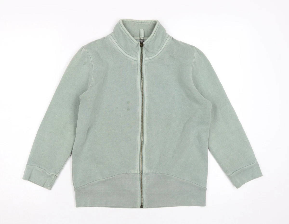 Pull French Connection Bleu, Col Zippé, Manches 3/4, Sweat Femme Taille M