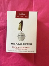 Hallmark Keepsake Ornament 2025 Santa’s Sleigh Bell The Polar Express new