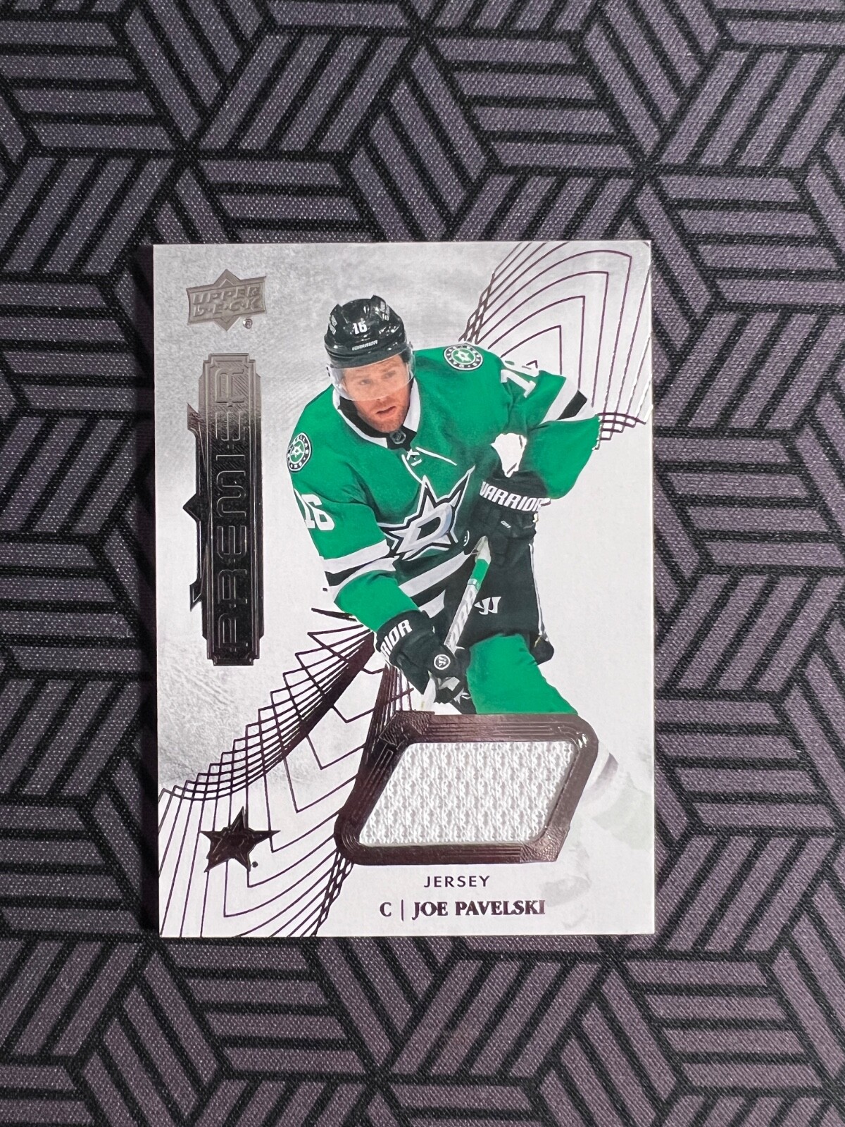 Joe Pavelski 2022-23 UPPER DECK PREMIER BASE JERSEY #29