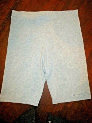103X03 CHAMPION 370 Womens Soft Cotton Fitted Shorts 3X Gray WOT