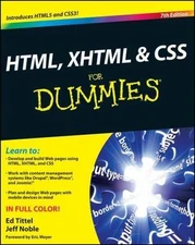 HTML, XHTML and CSS For Dummies - paperback, Ed Tittel, 9780470916599