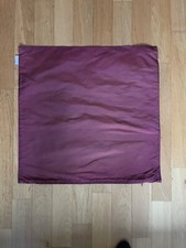 Linum exclusive Kissenhülle Deko Seide in Bordeaux 50x50 cm