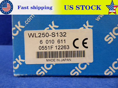WL250S132 1PCS New Factory seal  SICK WL250-S132  Warranty 12 months