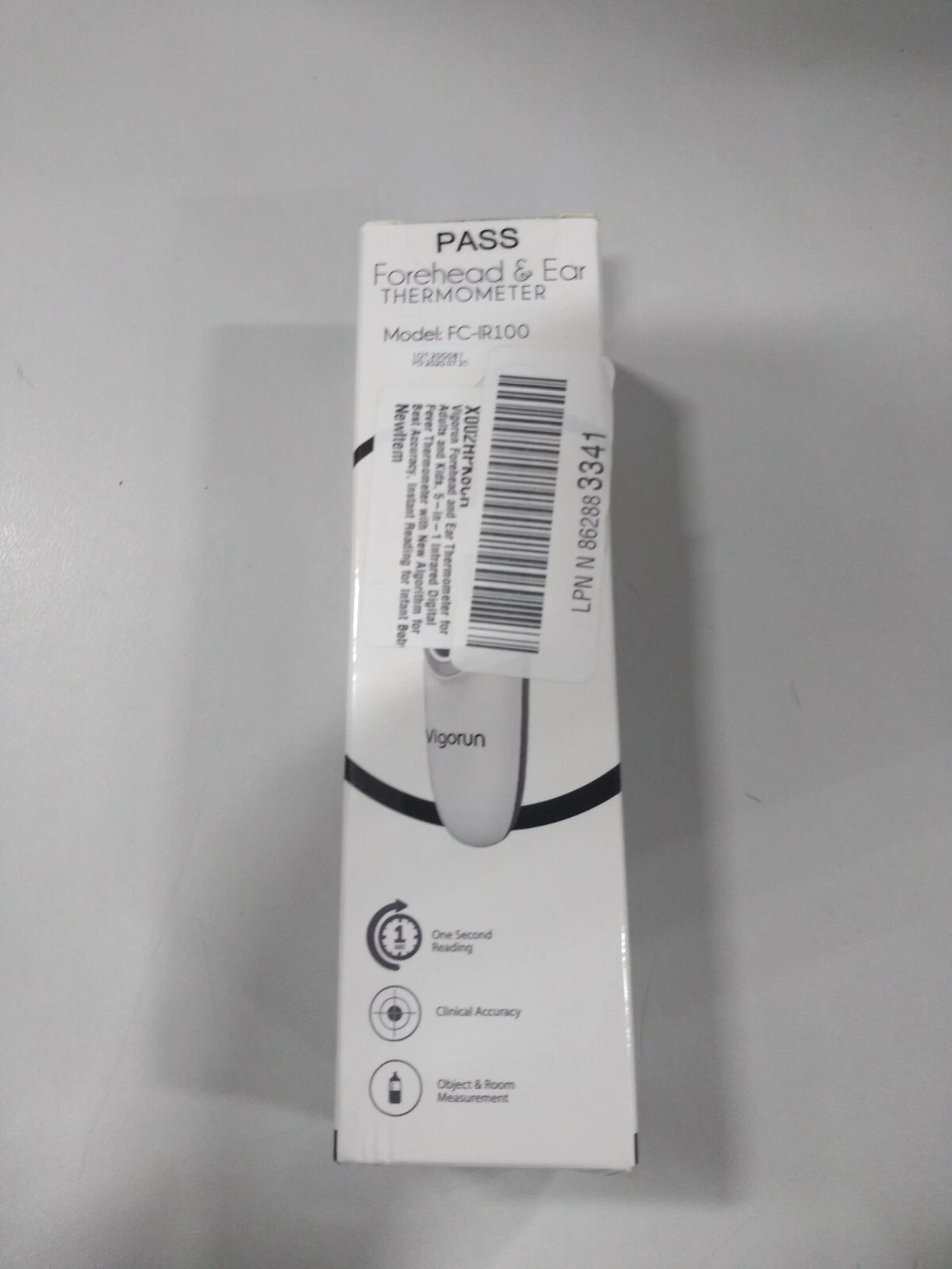 Vigorun Forehead and Ear Thermometer Model FC-IR100
