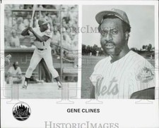 Press Photo New York Mets Baseball Player Gene Clines - lrs23367