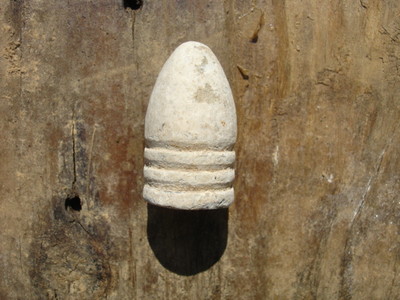 Excavated Civil War 58 Caliber 3 Ring Bullet Minie Ball Dug In Kennesaw Ga Ebay