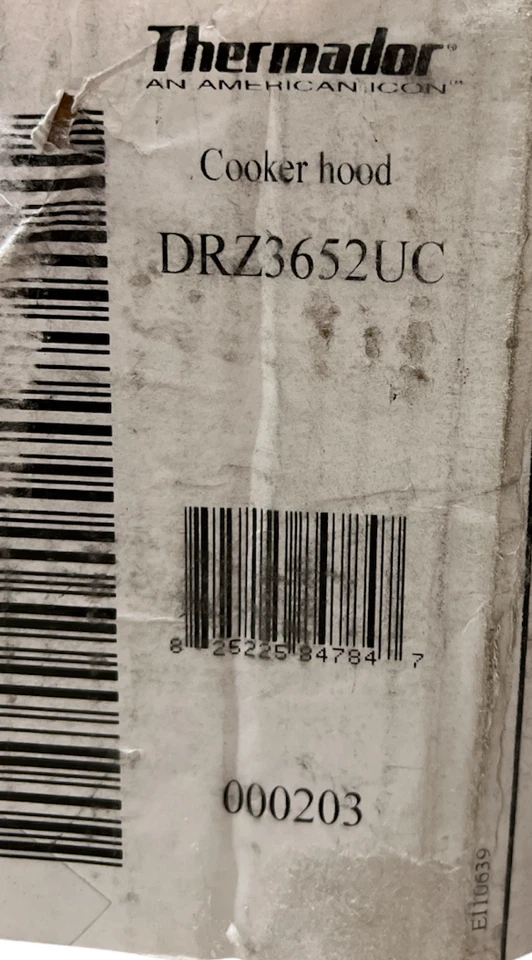 THERMADOR COOKER HOOD DRZ3652UC EXTERNAL RECIRCULATION KIT 36" - Image 3 of 4
