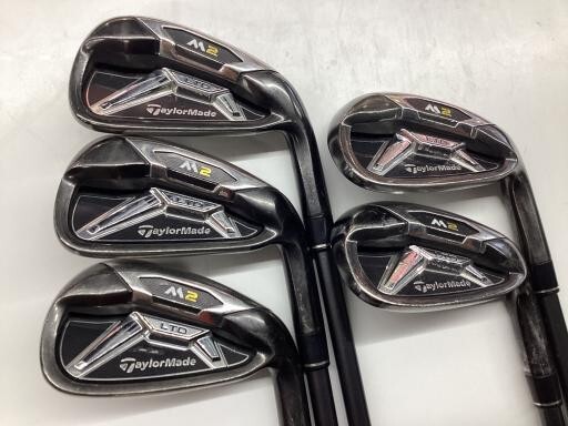 TaylorMade) Iron Set 5Piece M2 6-P Flex R Shaft TM7-216 used golf