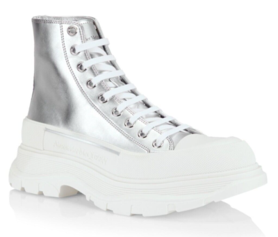 Alexander McQueen Men\'s Tread Slick Leather Boot size 43/us size 10 Size 43 / 10 Mens - Alexander McQueen Tread Slick Boots | eBay main image 2