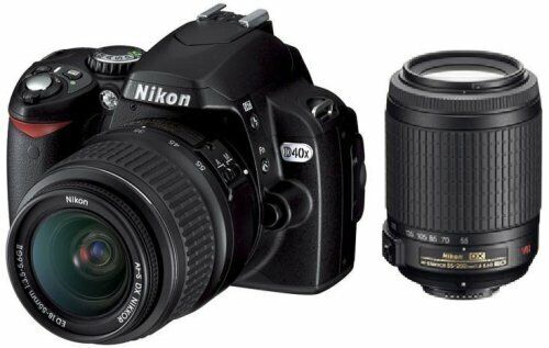 Nikon Digital Single-Lens Reflex Camera D40X Double Zoom Kit D40Xwz