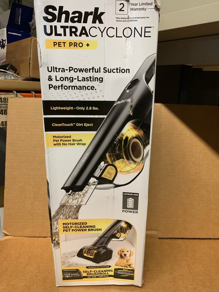 Shark UltraCyclone Pet Pro+ Cordless Handheld Vacuum Black