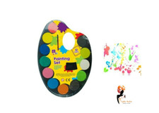 14PCS PAINTING & BRUSH SET Children Art & Craft Watercolour Paint Palette NEW UK