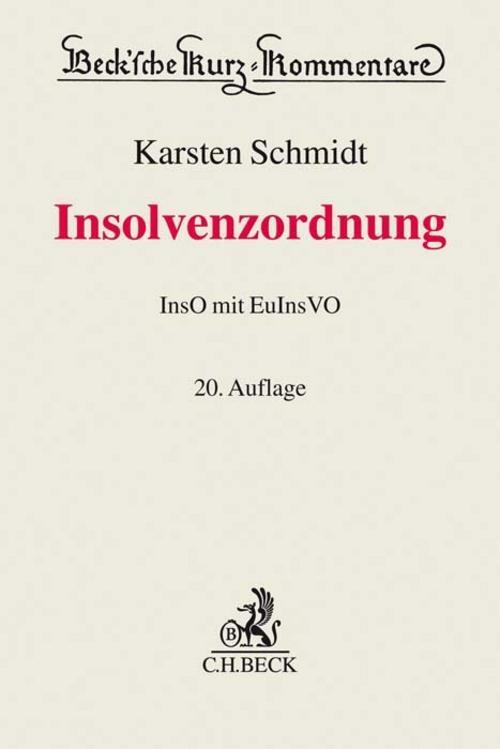Thumbnail - Insolvenzordnung Karsten Schmidt