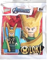 Lego Super Heroes Marvel Avengers Minifigur Loki (Sh644) 242211 Polybag Neu