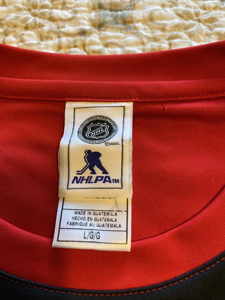 Пуловер Detroit Red Wings НХЛ с длинным рукавом размер Large Zetterberg - Изображение 3 из 4