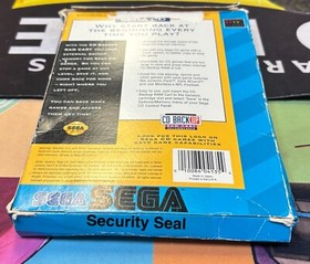 SEGA CD RAM CART Backup - In Box with Manual - TESTED