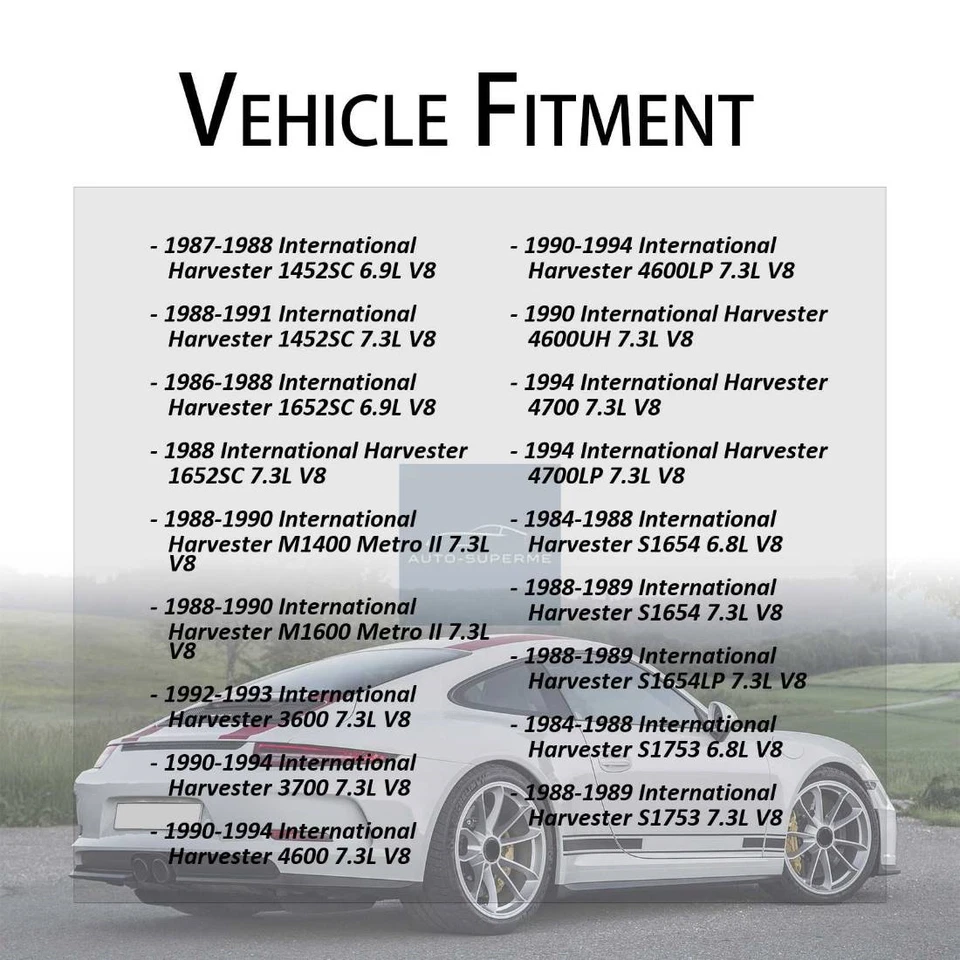 Нижний шланг радиатора охлаждающей жидкости для 1988 International Harvester 1652SC 7,3 л - Изображение 2 из 4