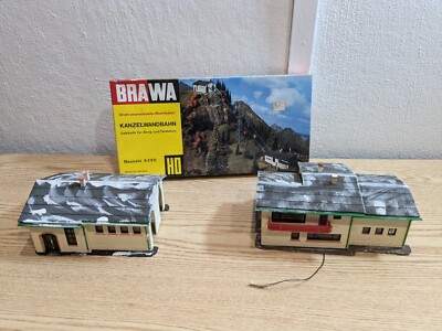 BRAWA 6290 - Kanzelwandbahn Gebaude fur Berg-und Talstation - HO Scale