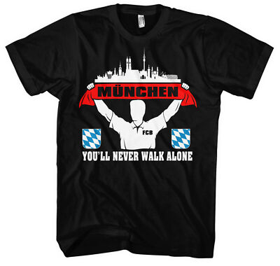 München Support T-Shirt | Stadt City Skyline Fussball Sport München Shirt