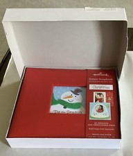Hallmark Christmas Scrapbook Photo Album 20 Design  Embellished 7x6 NIB 113ia 