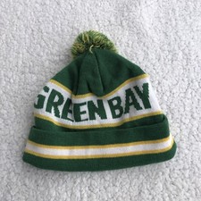 Green Bay Packers NFL Pom Stocking Cap Hat Knitted One Size NFL Football