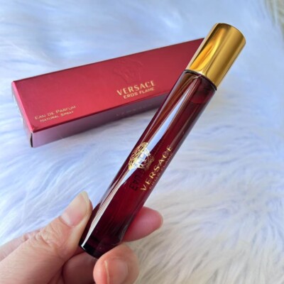 New In Box Versace Eros Flame EDP Perfume For Men Travel Spray 10ml/0.33oz