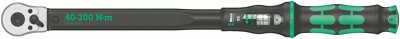 Wera C 3 Click-Torque Reversable Wrench 40 - 200 NM 1.3cm Drive 05075622001