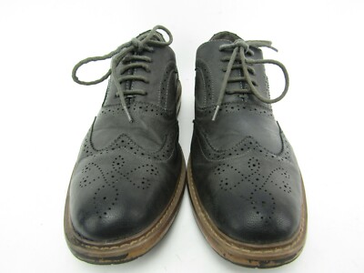 America Perry Ellis Gray Wingtip Oxfords Mens Shoes 10 | eBay display picture 3