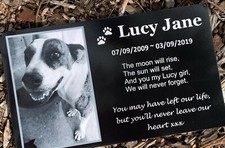 Memorial Plaque - Photo Duraluxe 260mm x 200mm 