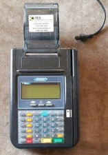 Lot of 5 T7Plus HYPERCOM T7 PLUS Credit Card Machine WITH AC Power Adapter