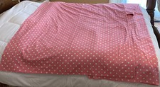 Pottery Barn Teen Curtains Drapes Blackout Set of 2 Pink Polka Dot 52  X84  
