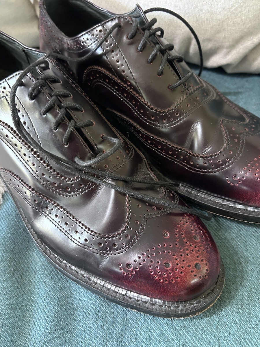 Executive Imperials Leather Oxford Wingtip Dress Shoes Men display picture 1