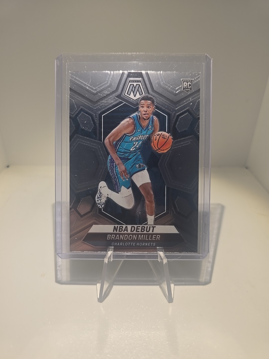 BRANDON MILLER 2023-24 MOSAIC NBA DEBUT BASKETBALL ROOKIE #252 RC