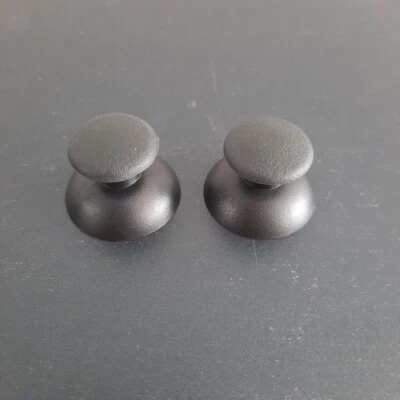 Joystick Stick Manette Ps1 Ps2 PSX Sony PlayStation 1 Noirs Lot De 2 Big Hole - Photo 1/2