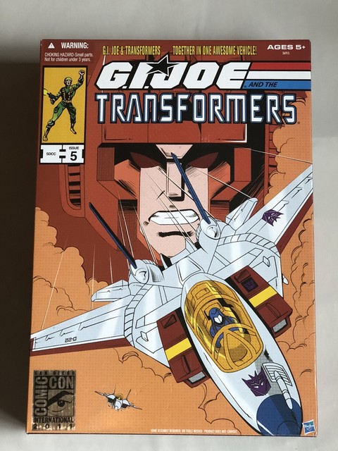 SDCC 2011 Hasbro Exclusive: GI Joe & TF - Skystriker Starscream/Cobra Commander | eBay