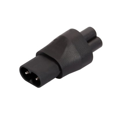 IEC 320 C5 to C8 AC Adapter,16A to 10A Power Connector for PUD UPS, Black Col...