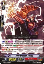 Vanguard TCG card G-BT05/058EN C Foot Brawler, Teiroc Moonlit Dragonfang