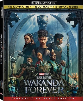 Black Panther: Wakanda Forever (4K / Blu-ray + Digital) New