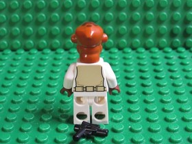 LEGO Admiral Ackbar Minifigure - 75003 7754 Star Wars Home one Mon Calamari AK35