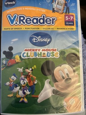 Vtech - V.reader Software Mickey Mouse Clubhouse Reading Phonics 5-7  New B184