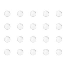 3mm Solid Round Clear Glass Ball Boiling Stones Soda Lime Glass Beads 500pack