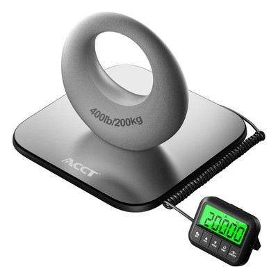 ACCT 440lb Postal Scale - Industrial Shipping Scale with Stainless Steel Plat...
