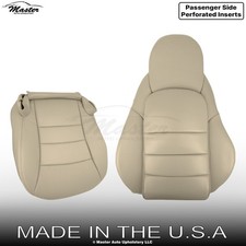2005-2013 Fits Chevrolet Corvette Leather Passenger Side Seat Covers Cashmere 2005-2013 Fits Chevrolet Corvette Leather Passenger Side Seat Covers Cashmere